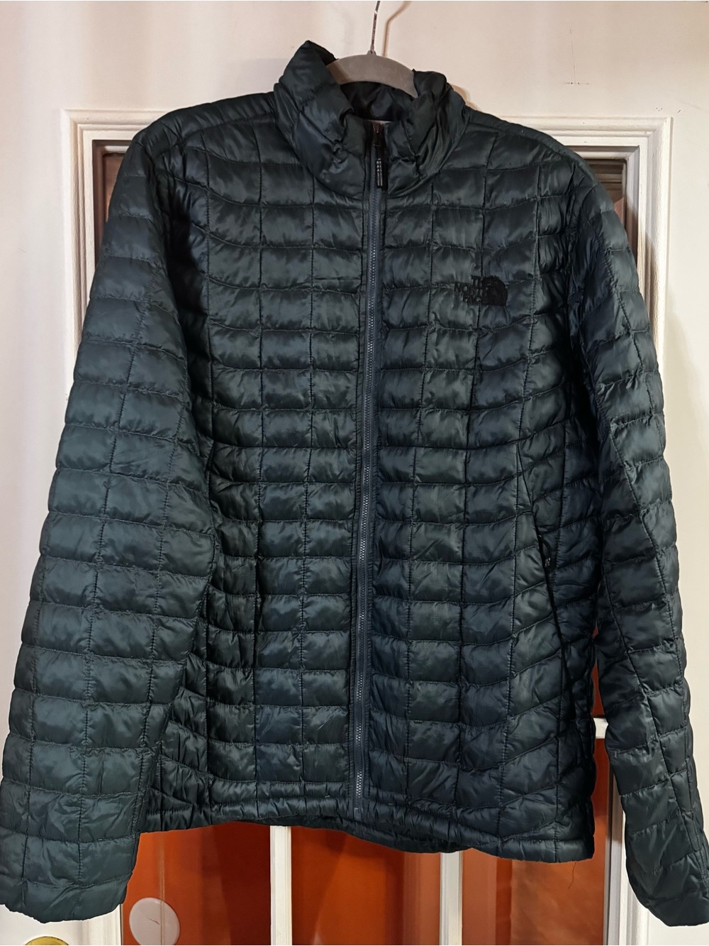 The North Face Men’s Quilted Puffer Jacket - Deep Green